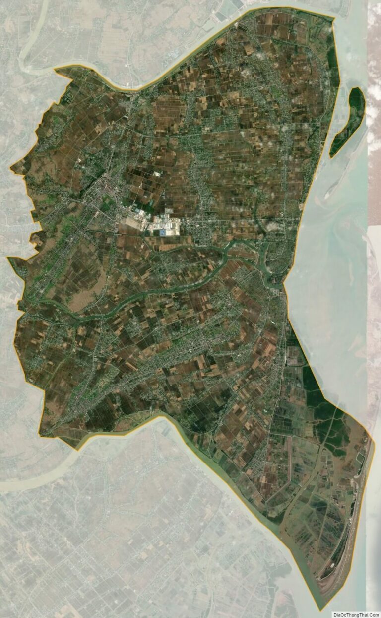 Tien Hai satellite map