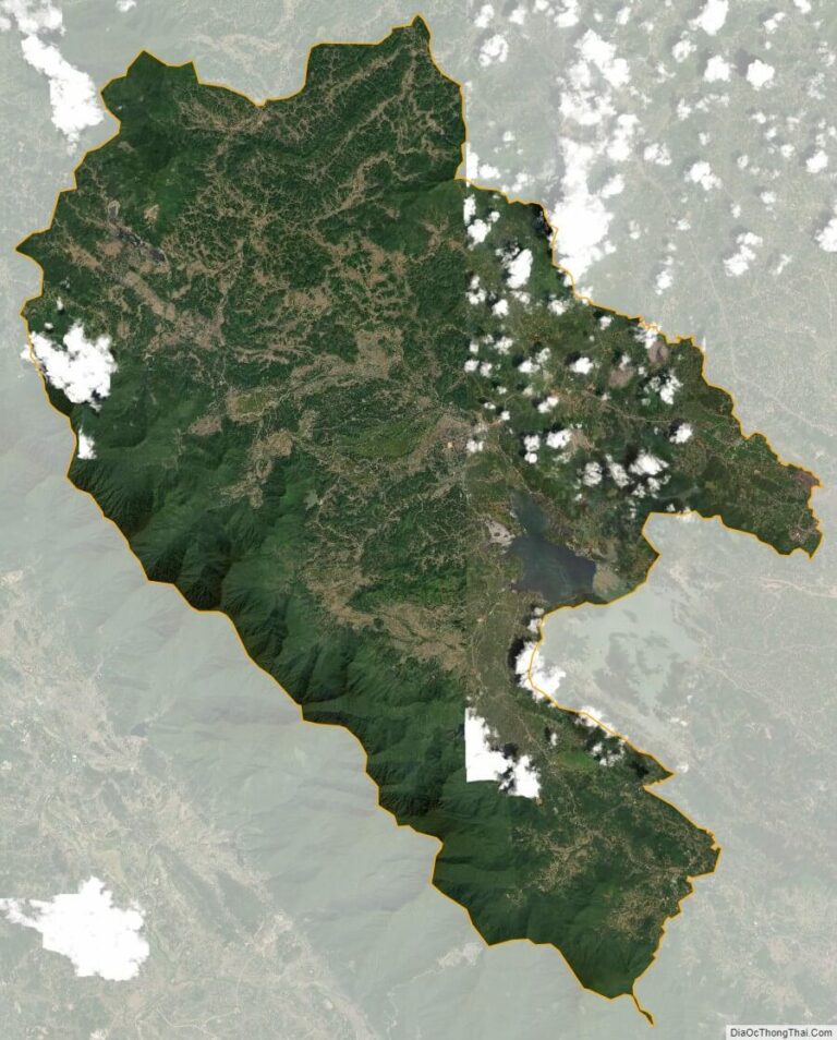 Dai Tu satellite map