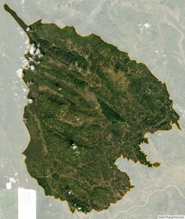 Ngoc Lac satellite map