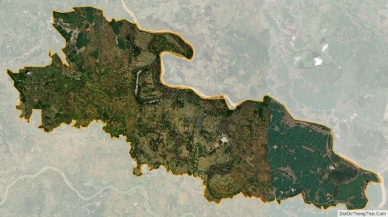 Yen Dinh satellite map