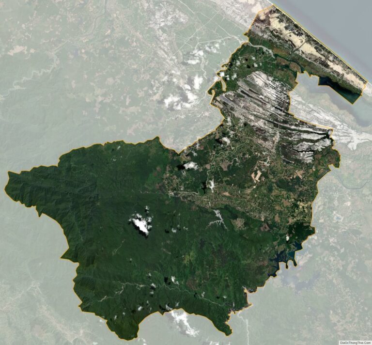 Phong Dien satellite map