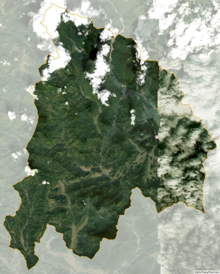 Lam Binh satellite map