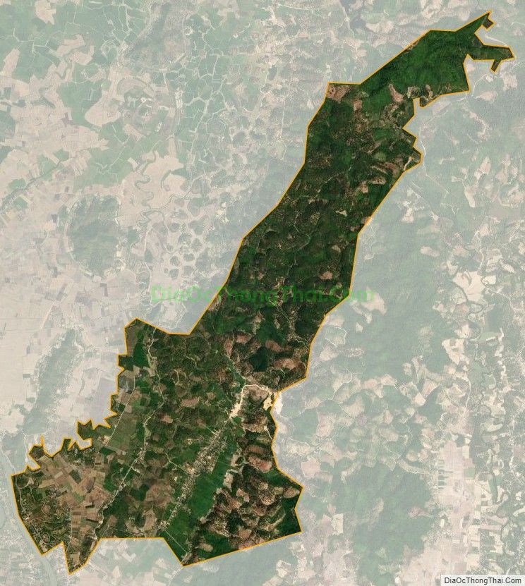 Bản đồ giao thông xã Tư Nghĩa (cũ), huyện Cát Tiên