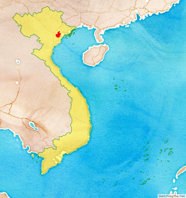 Bản đồ giao thông Hải Dương