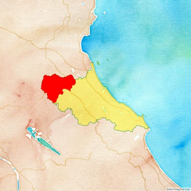 Huong Son location map
