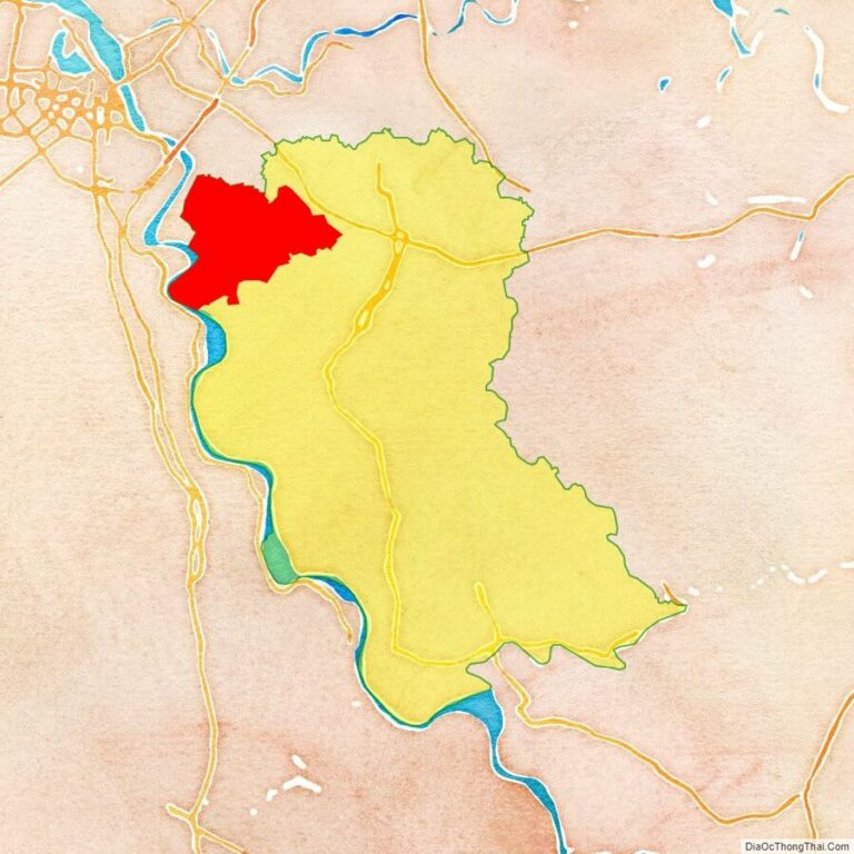 Van Giang location map
