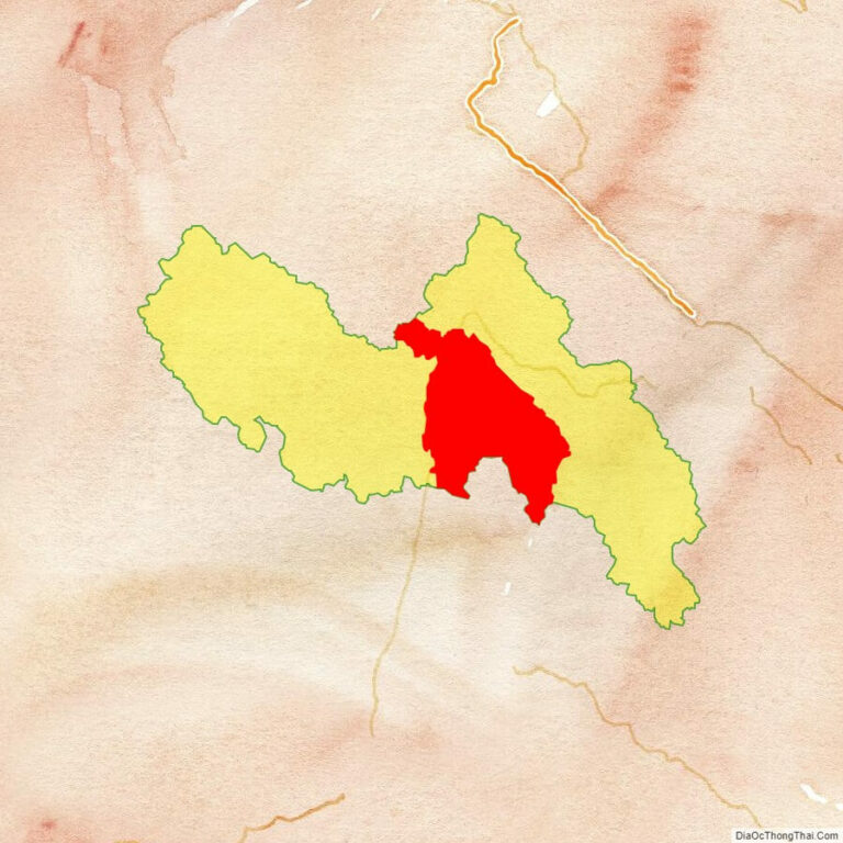 Bản đồ vị trí huyện Sìn Hồ