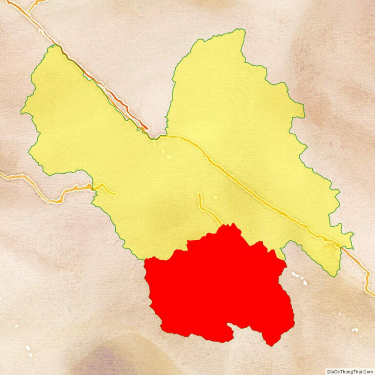 Bản đồ vị trí huyện Văn Bàn
