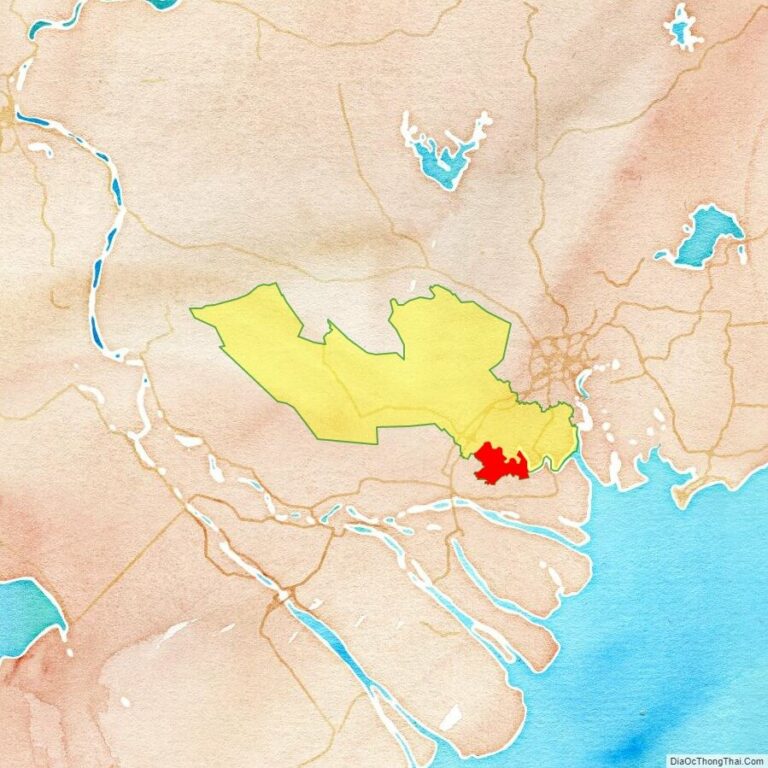 Chau Thanh location map