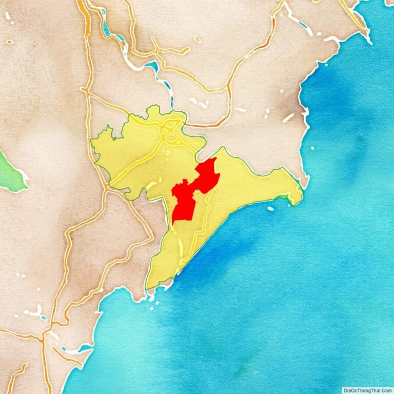 Bản đồ vị trí huyện Trực Ninh
