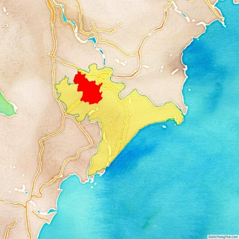 Bản đồ vị trí huyện Vụ Bản