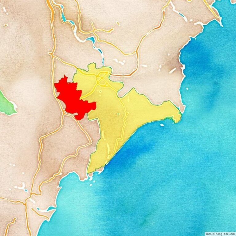 Bản đồ vị trí huyện Ý Yên