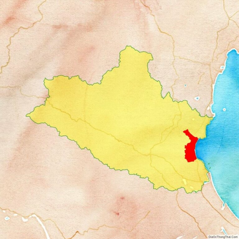 Bản đồ vị trí huyện Diễn Châu