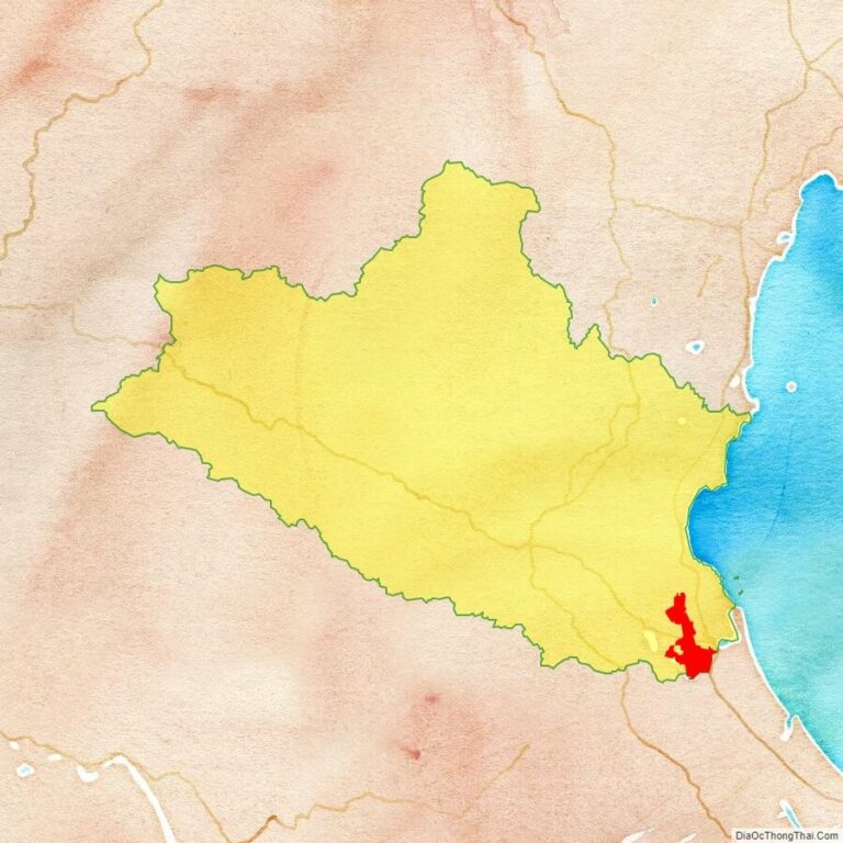 Bản đồ vị trí huyện Hưng Nguyên