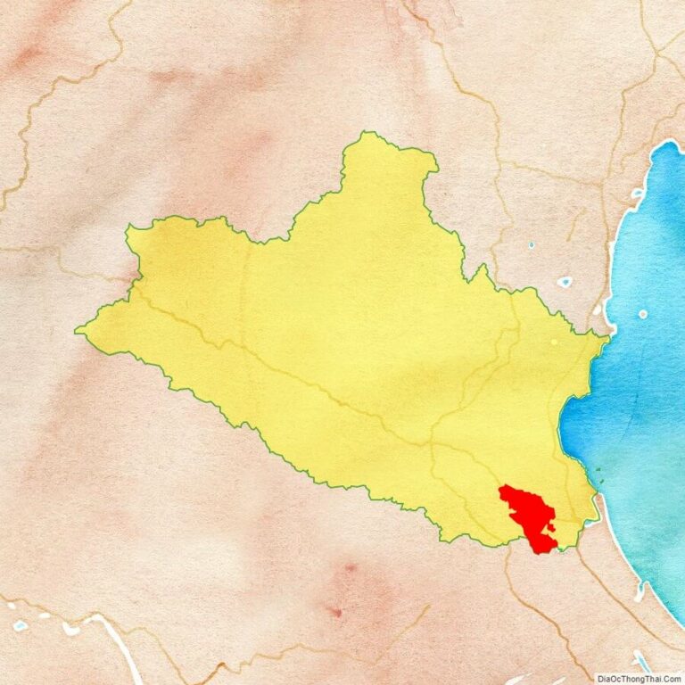 Bản đồ vị trí huyện Nam Đàn