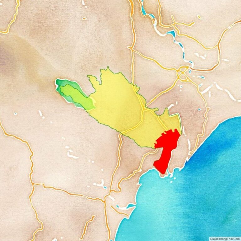 Bản đồ vị trí huyện Kim Sơn