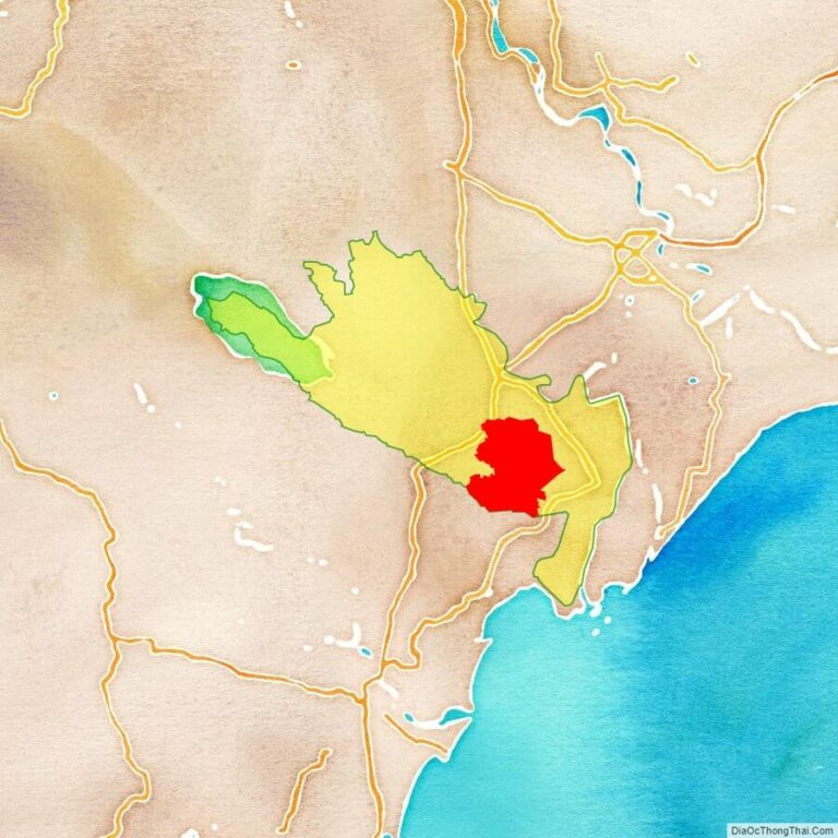 Bản đồ vị trí huyện Yên Mô