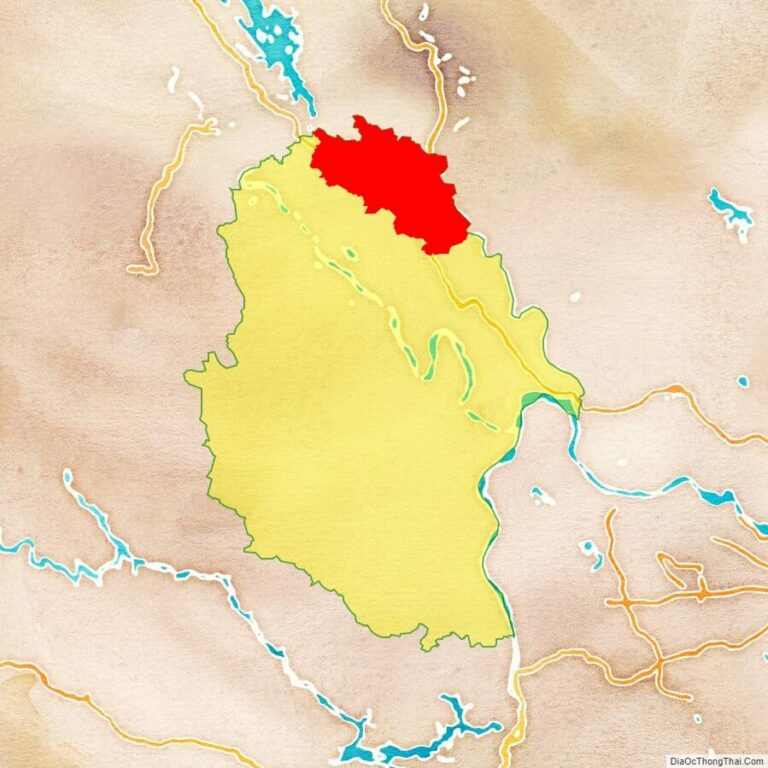 Bản đồ vị trí huyện Đoan Hùng