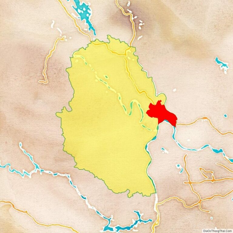 Viet Tri location map