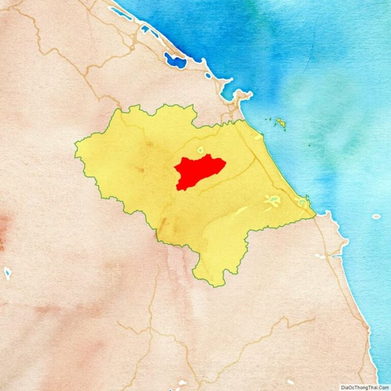 Bản đồ vị trí huyện Nông Sơn