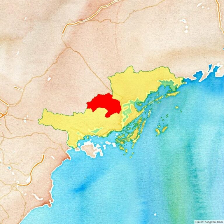 Bản đồ vị trí huyện Ba Chẽ