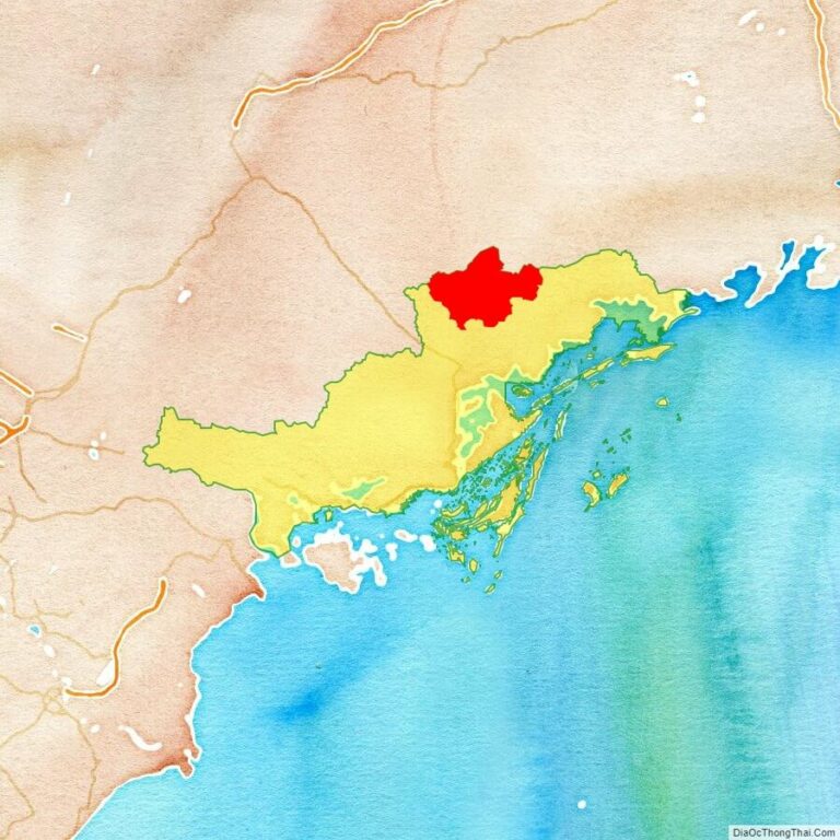 Binh Lieu location map