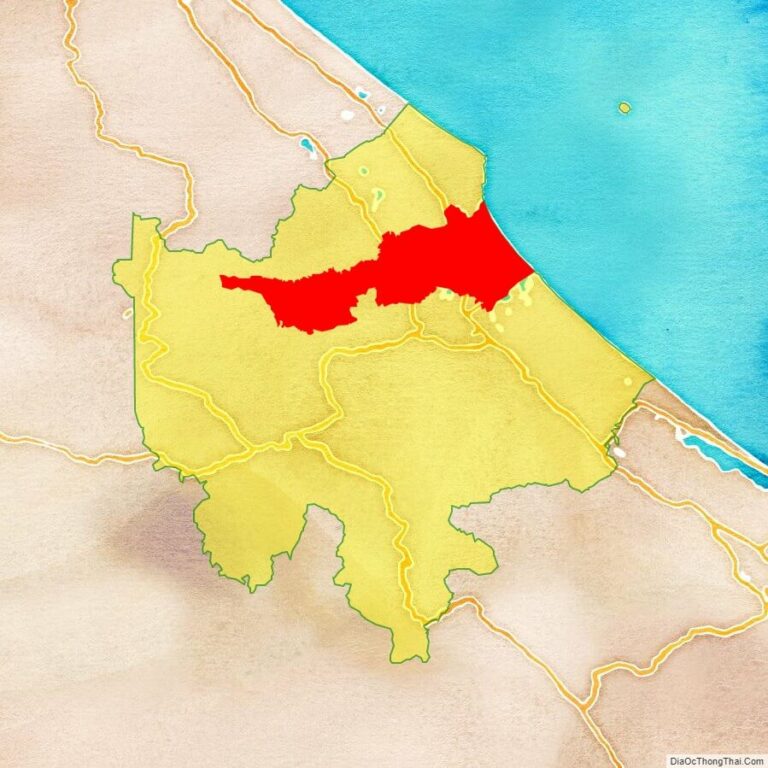 Bản đồ vị trí huyện Gio Linh