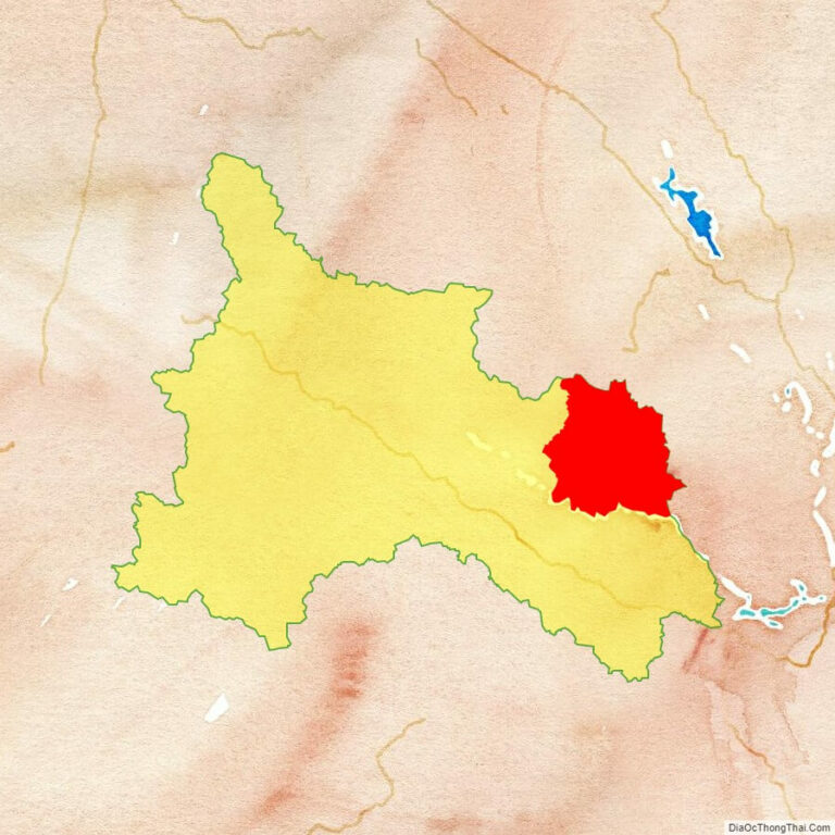 Bản đồ vị trí huyện Phù Yên
