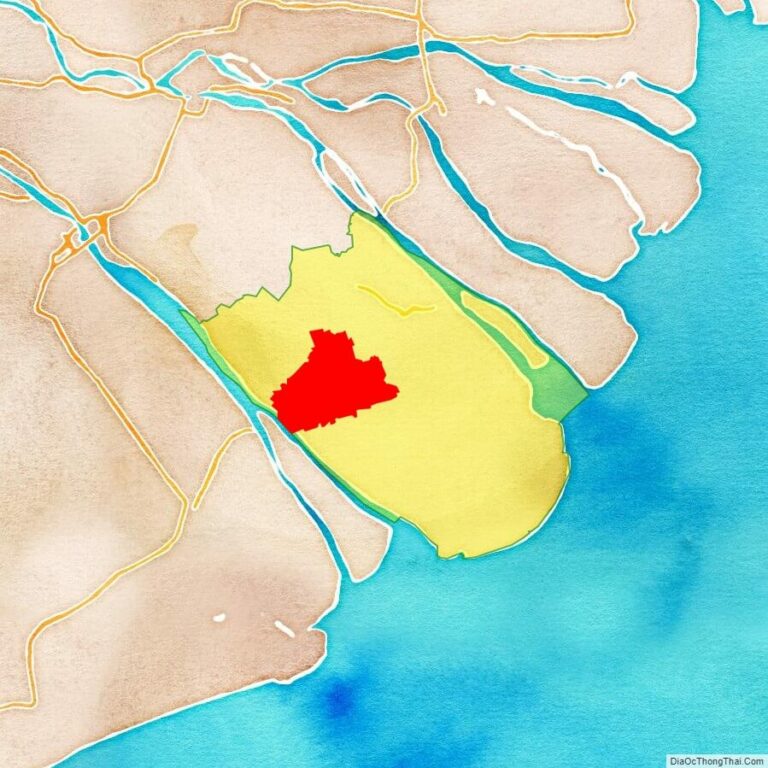 Tieu Can location map