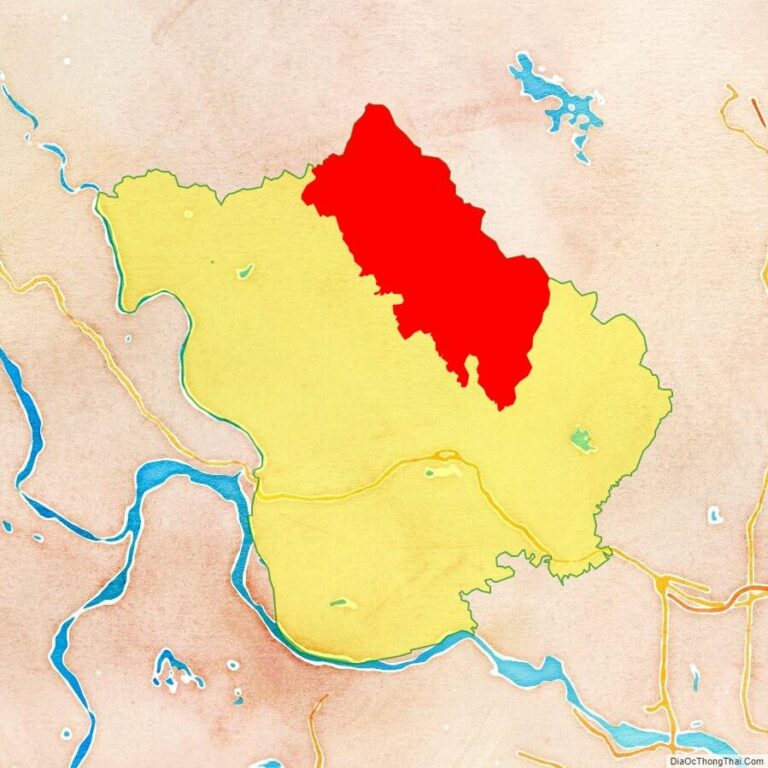 Tam Dao location map