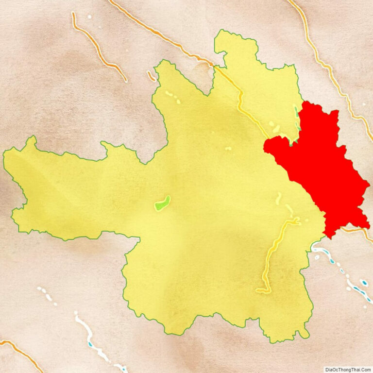 Yen Binh location map
